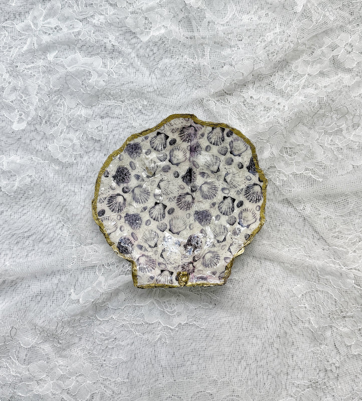Shell Trinket Dish 9.8.25