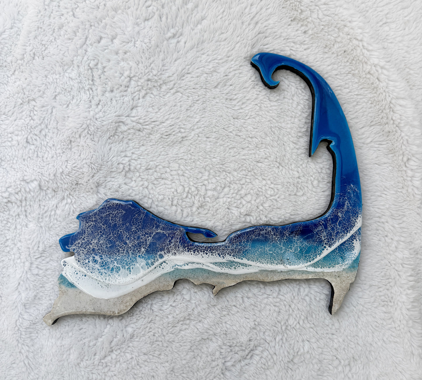 Cape Cod Wall Art | Ocean Wave Resin Decor 4/9/26