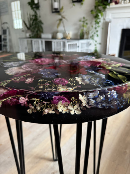 18" Table Floral Preservation Keepsake