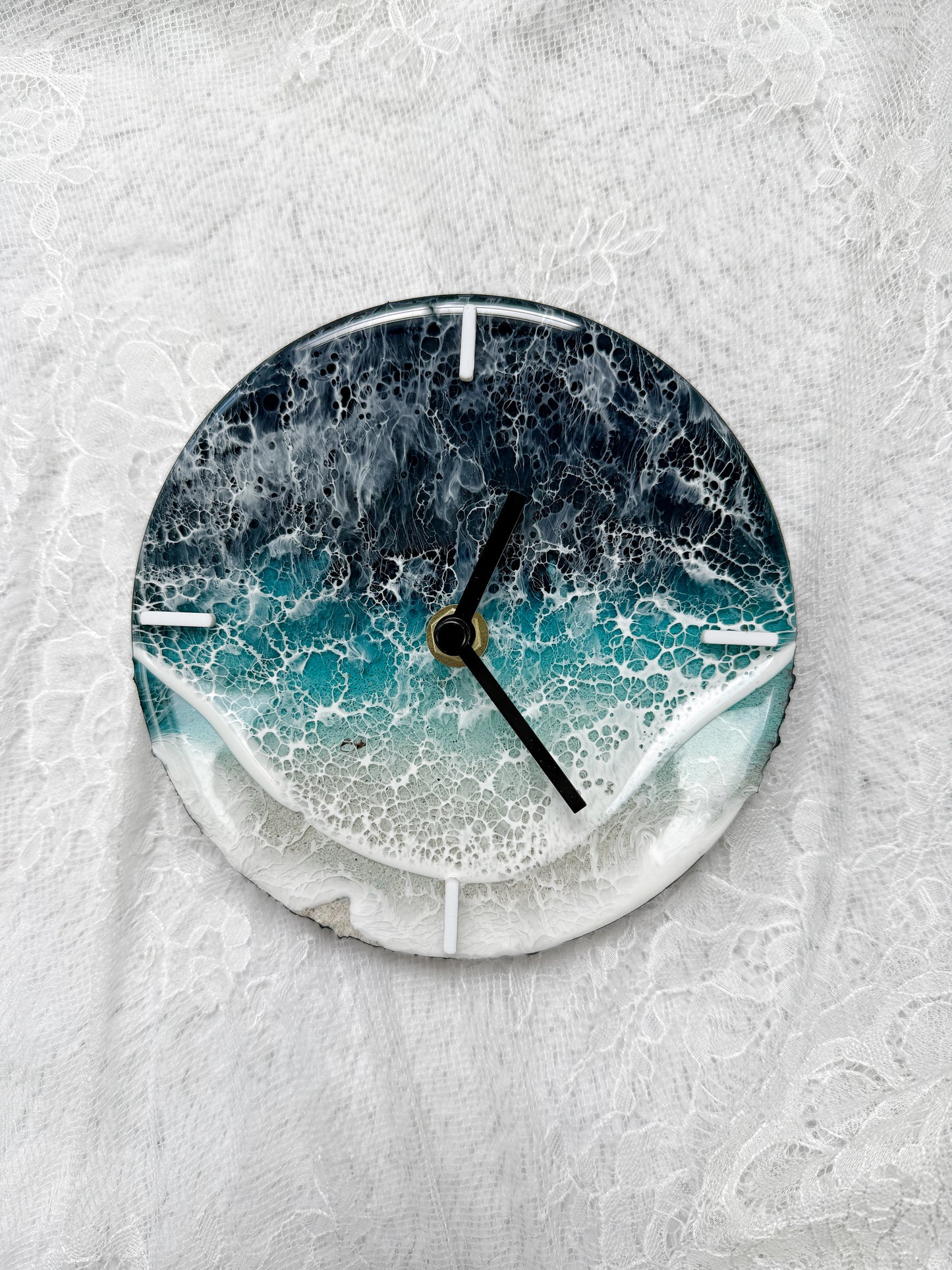 Mini Ocean Wave Clock 9.8.25