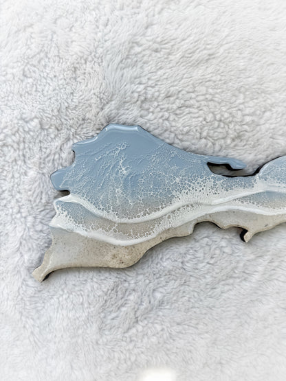 Cape Cod Wall Art | Ocean Wave Resin Decor 4/9/26