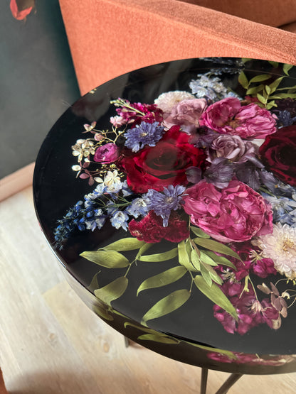 18" Table Floral Preservation Keepsake