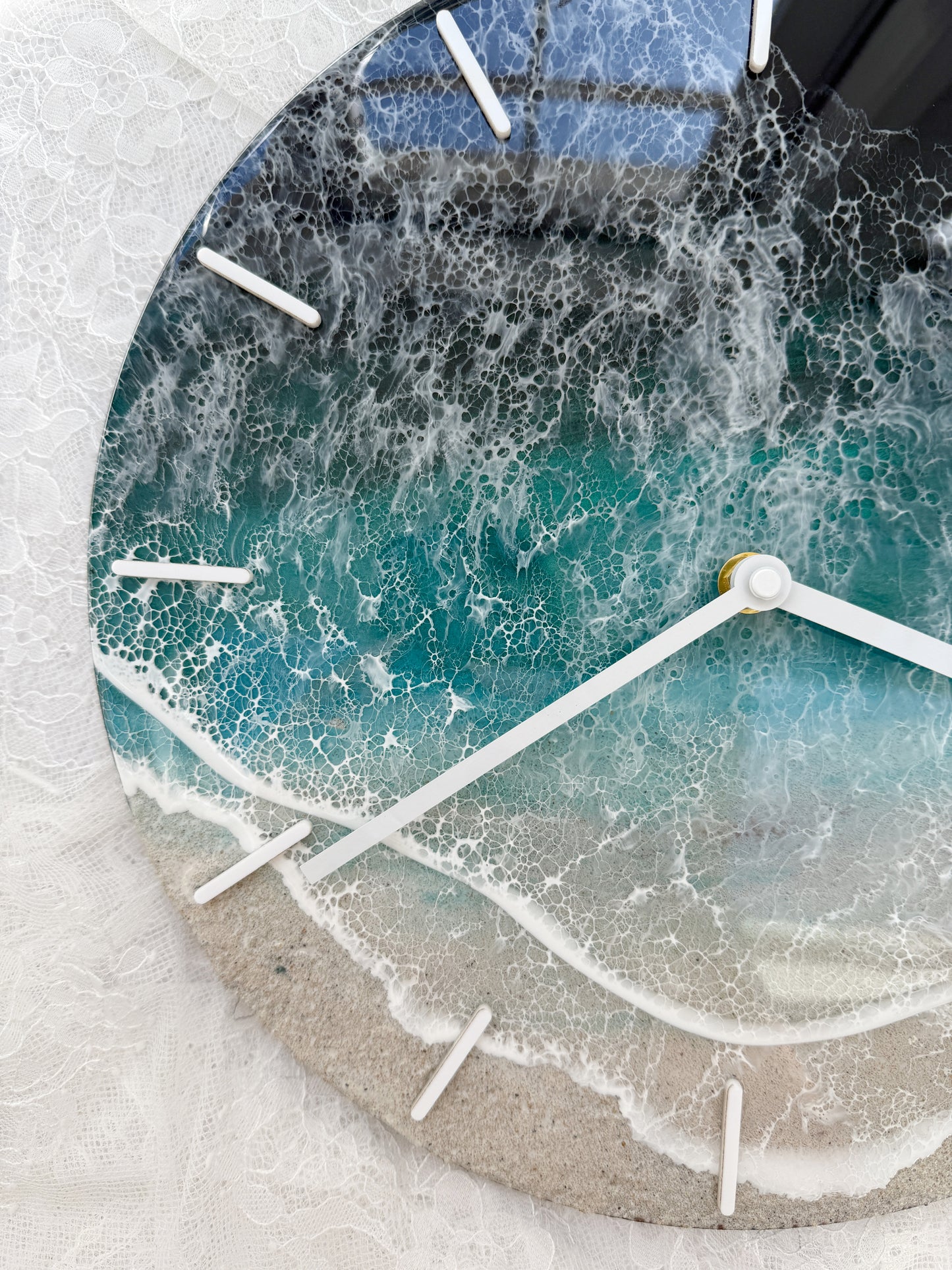 Ocean Wave Clock 9.8.25