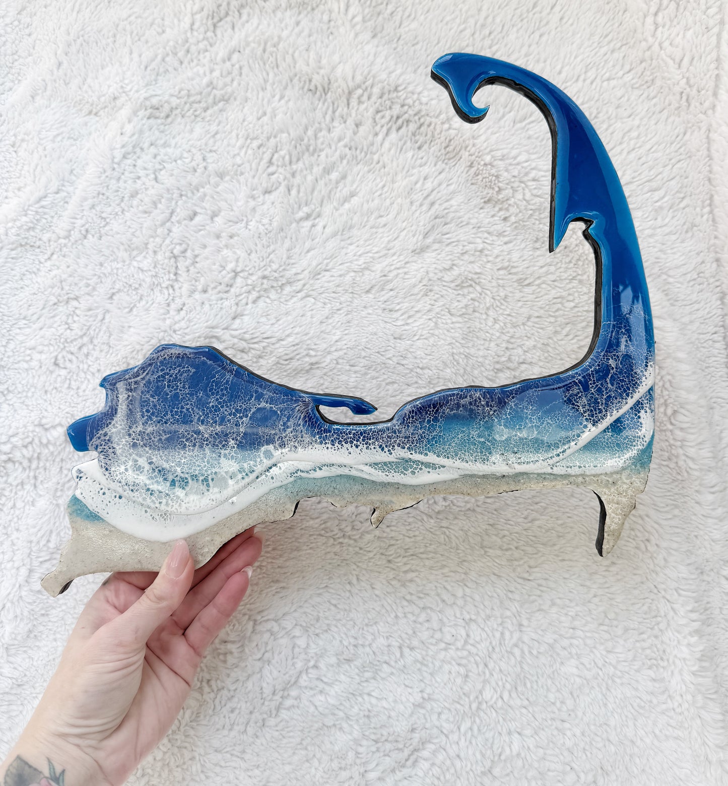 Cape Cod Wall Art | Ocean Wave Resin Decor 4/9/26