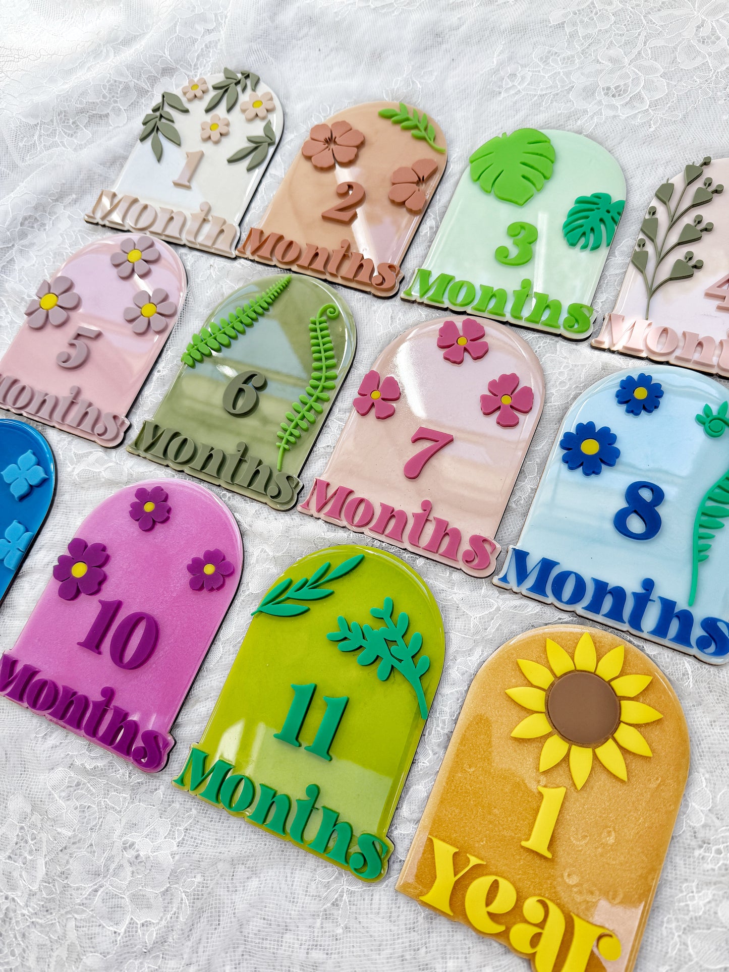 Baby Monthly Milestone Markers 9.8.25