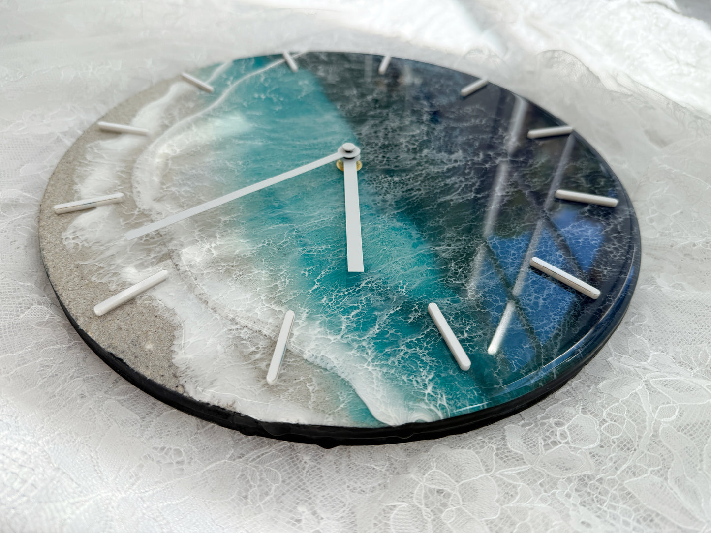 Ocean Wave Clock 9.8.25