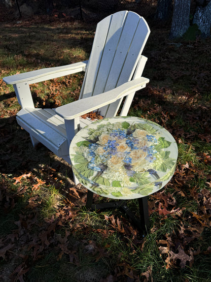18" Table Floral Preservation Keepsake