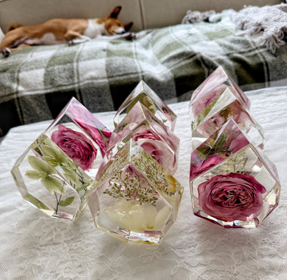 5” Gem Floral Preservation Keepsake - add on item