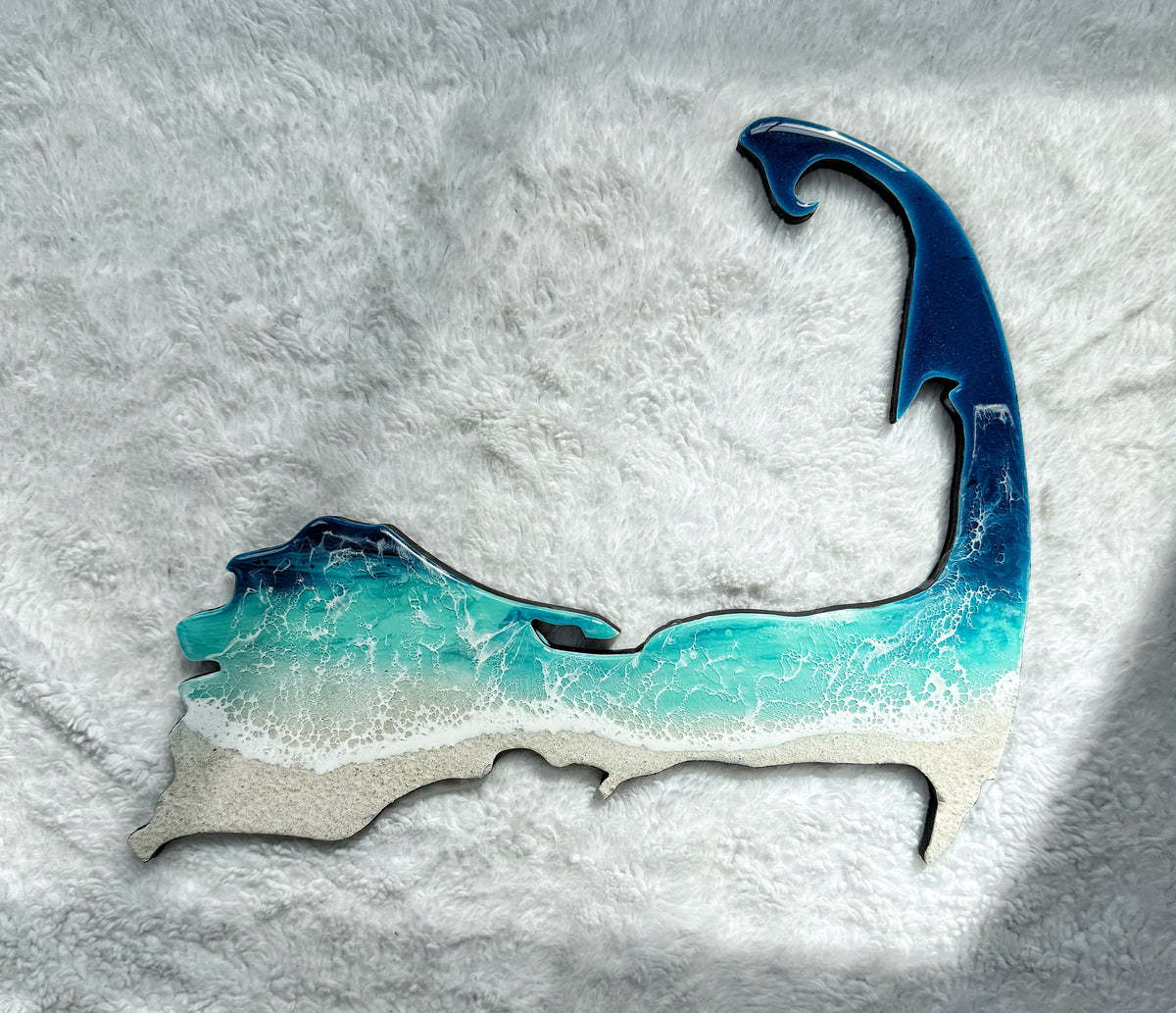 Cape Cod Wall Art | Ocean Wave Resin Decor 9/17/26