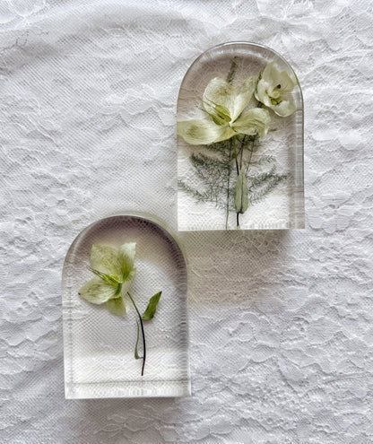 Mini Arch Floral Preservation Keepsake - Add On Item