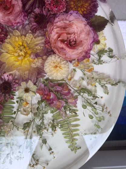 18" Table Floral Preservation Keepsake