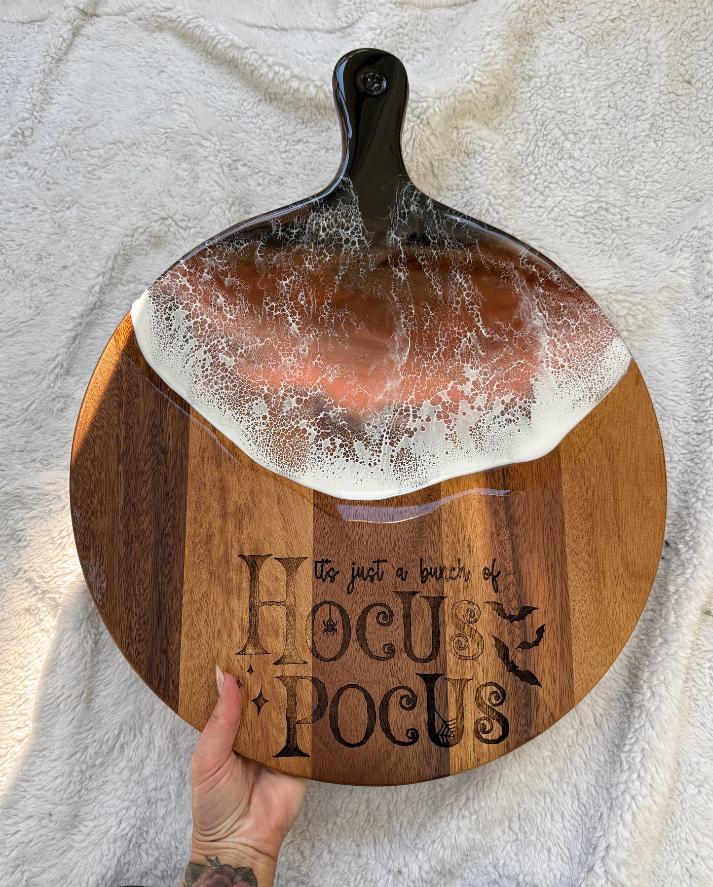 Halloween Cutting/Charcuterie Board - Acacia