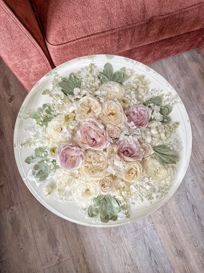 18" Table Floral Preservation Keepsake