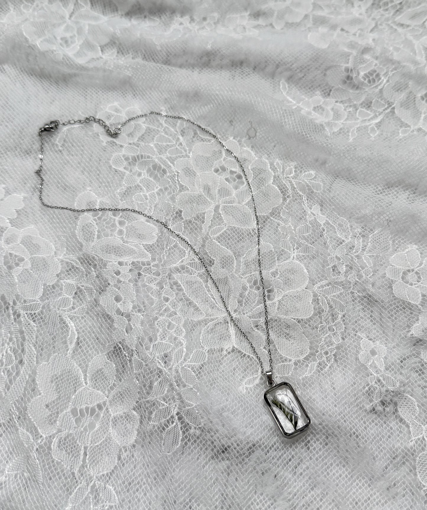 Necklace Floral Preservation Keepsake - Add on item
