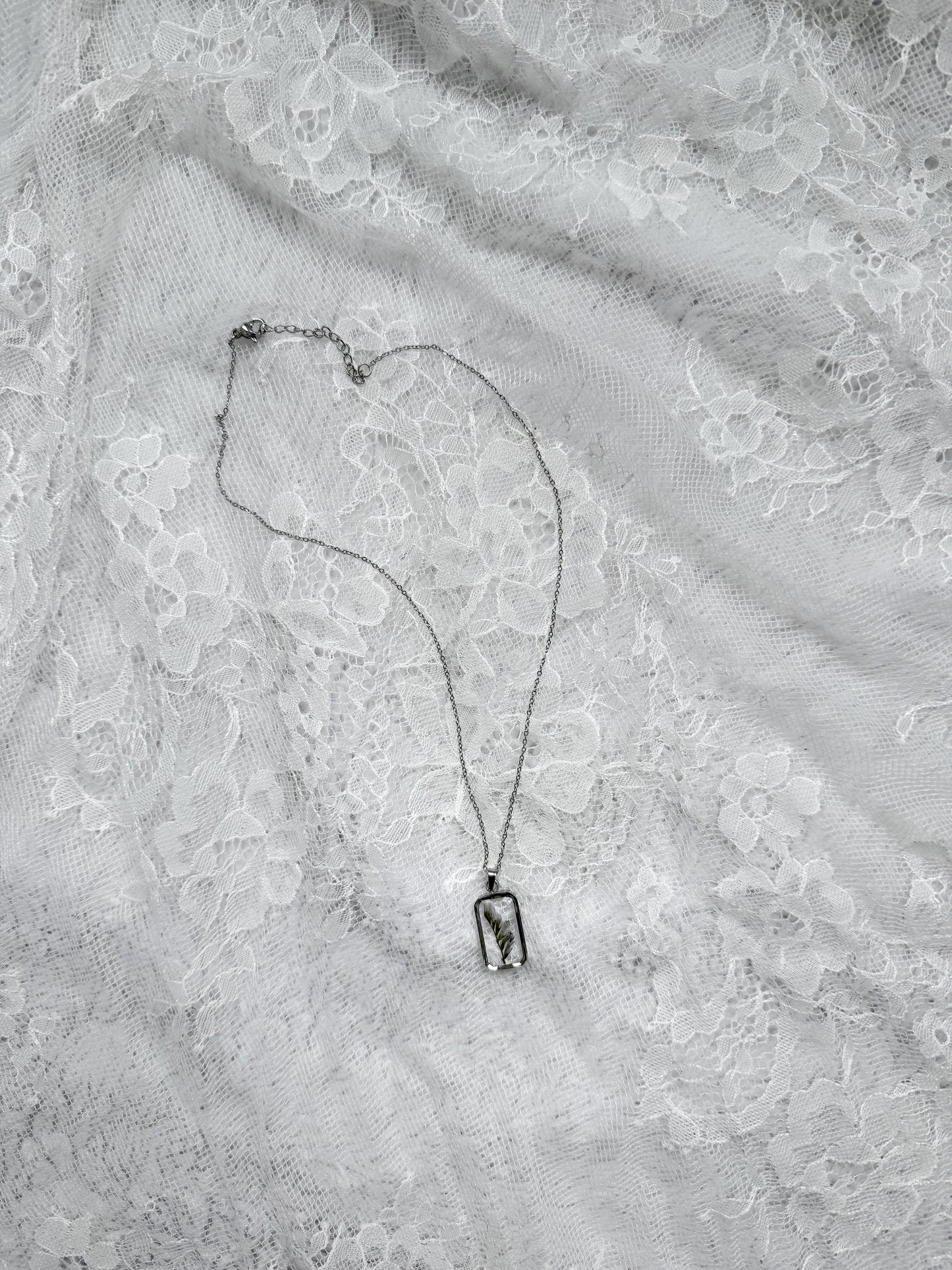 Necklace Floral Preservation Keepsake - Add on item