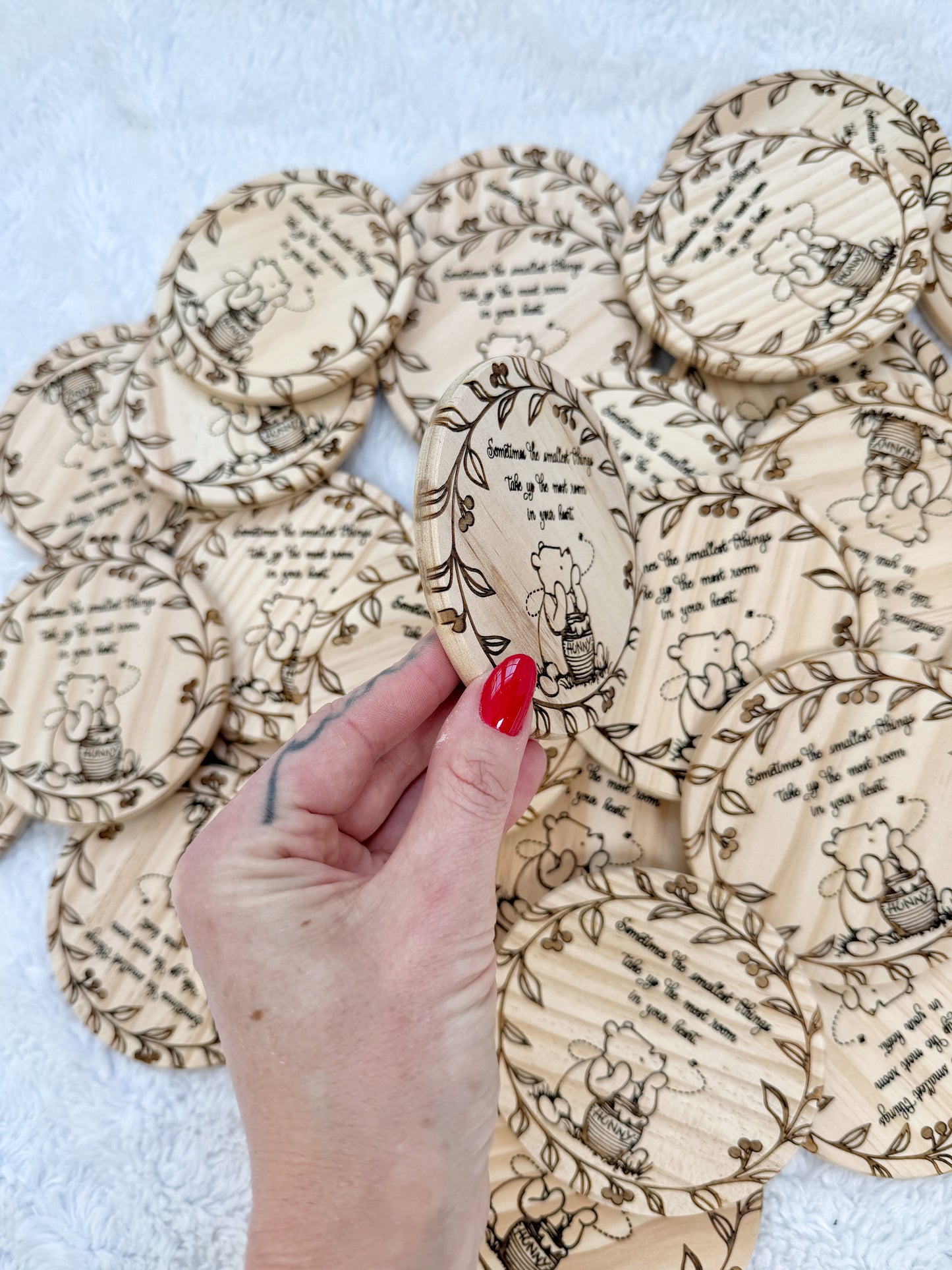 Custom Engraved Wooden Coasters