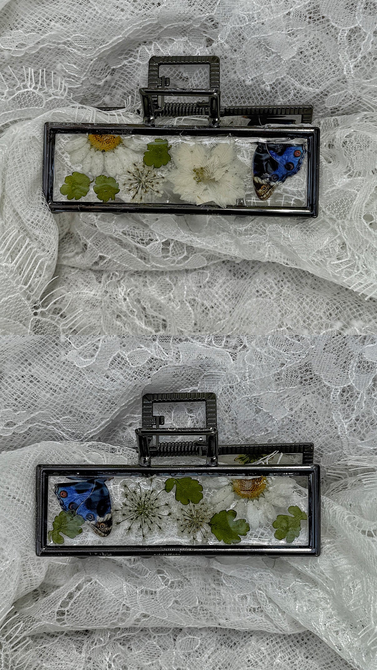 Resin Floral Claw Clip 6.3.25
