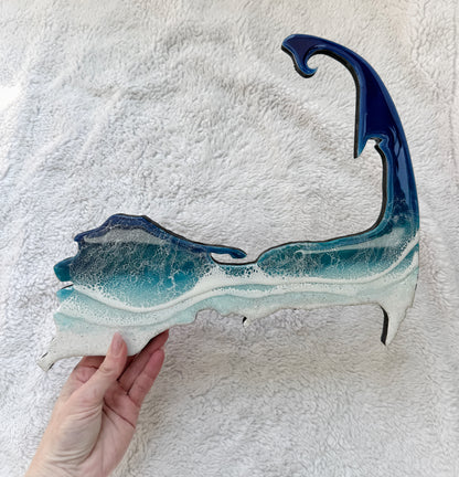 Cape Cod Wall Art | Ocean Wave Resin Decor 4/9/26