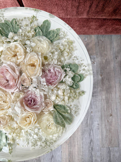 18" Table Floral Preservation Keepsake