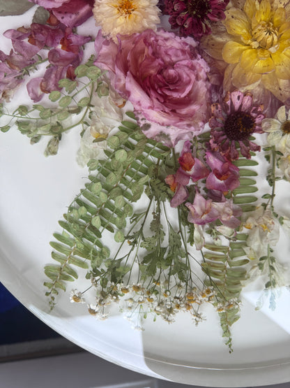 18" Table Floral Preservation Keepsake