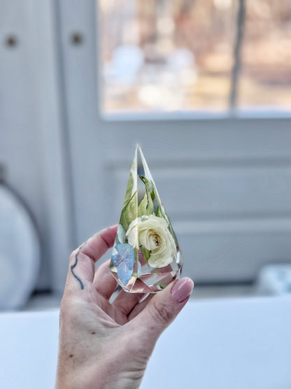 Ring Holder Floral Preservation Keepsake - Add On Item