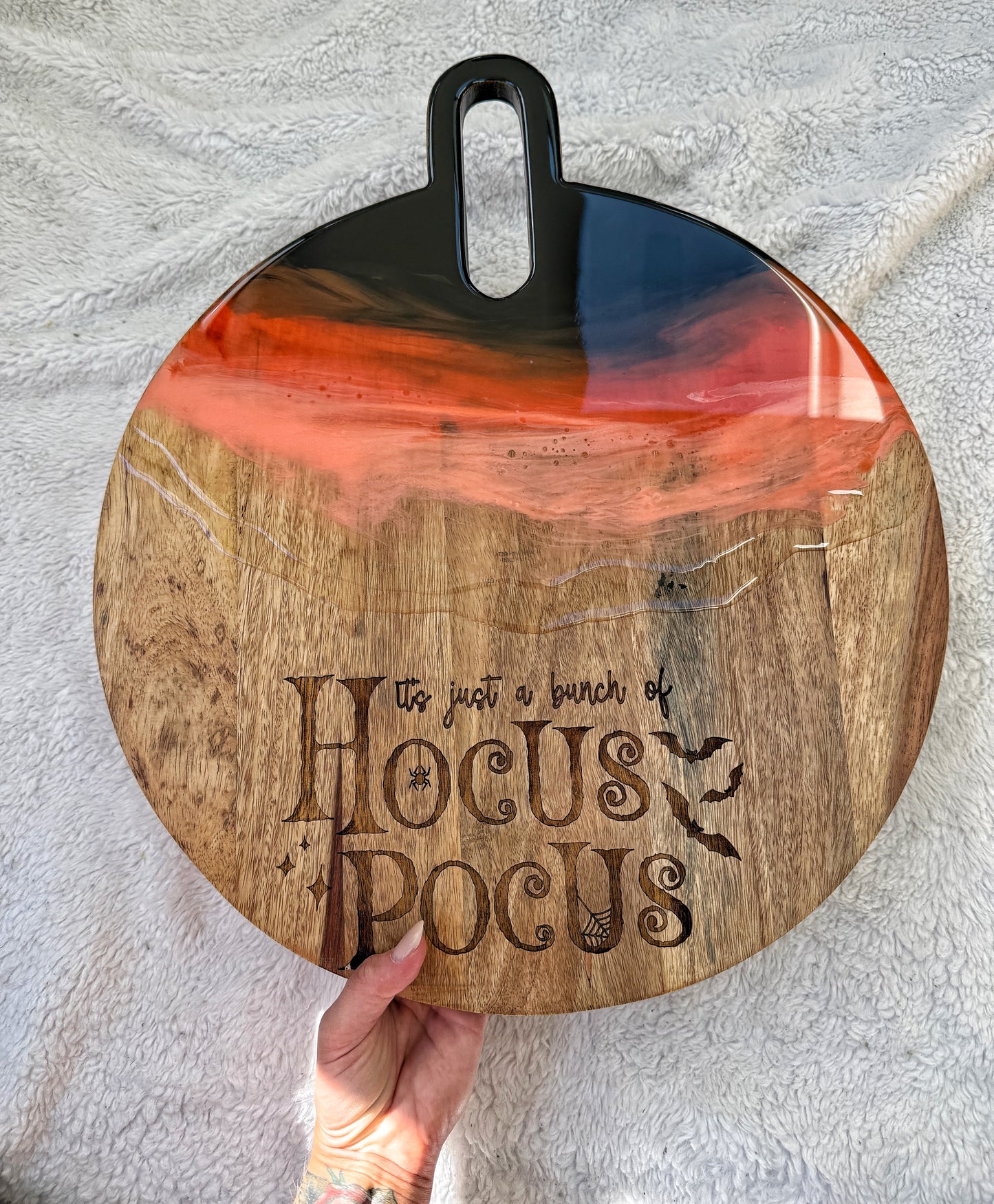 Halloween Cutting/Charcuterie Board - Acacia