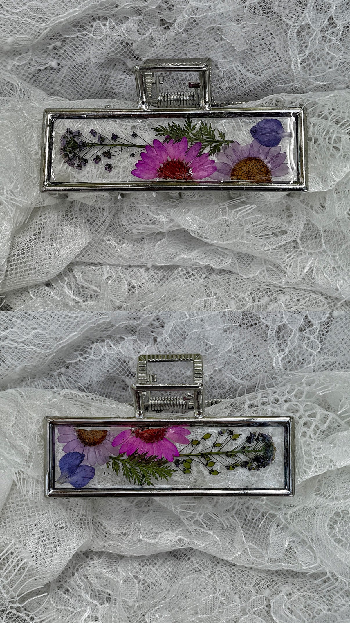 Resin Floral Claw Clip 6.3.25