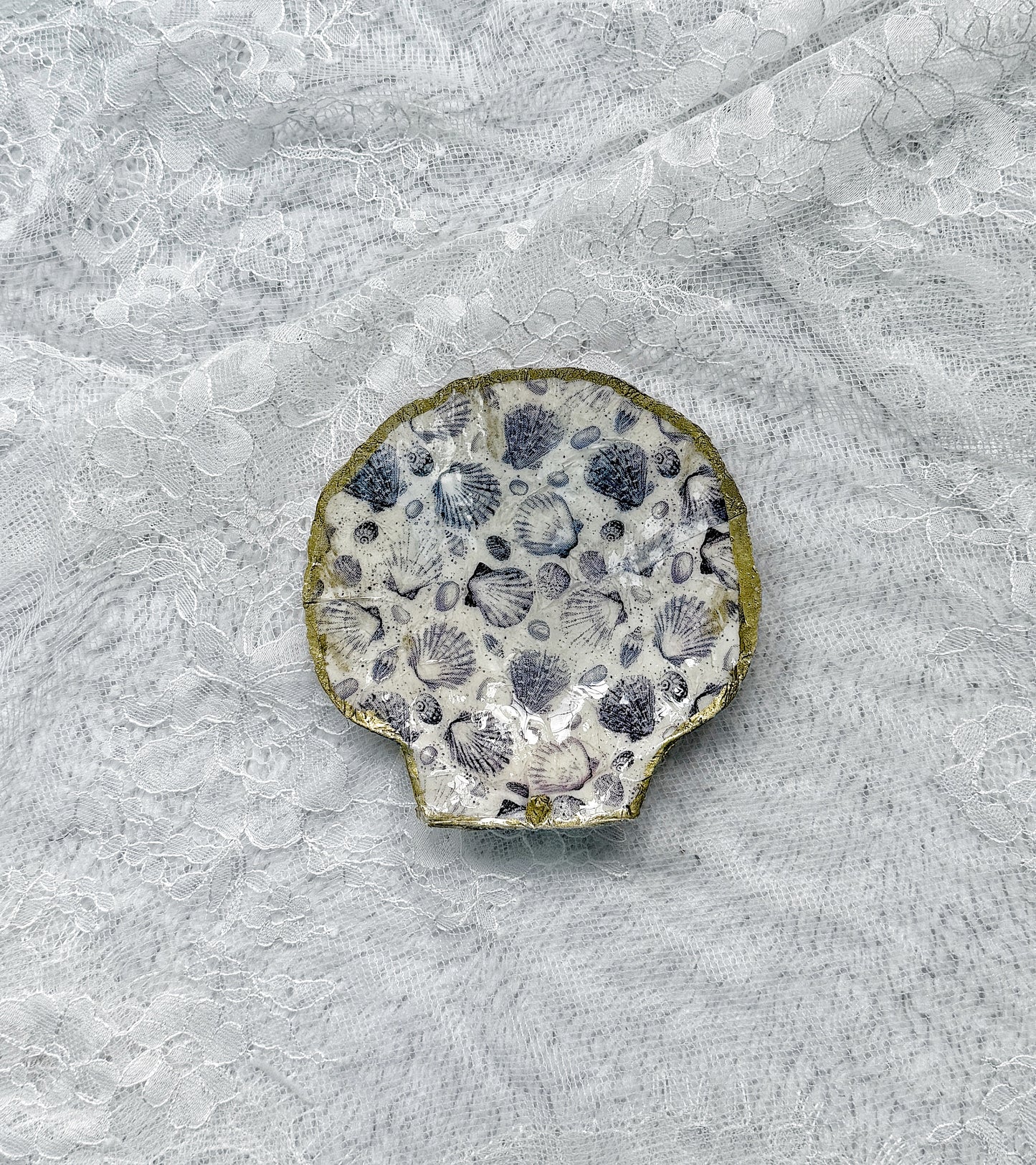 Shell Trinket Dish 9.8.25