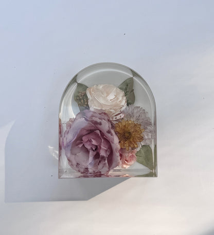 6" Arch Floral Preservation Keepsake - Add on item
