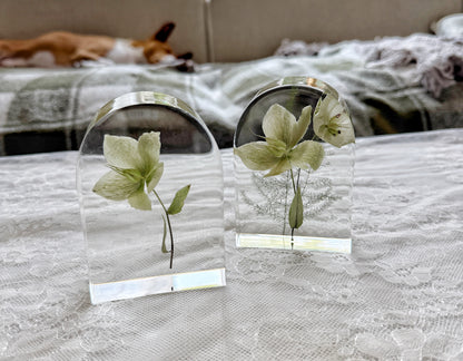 Mini Arch Floral Preservation Keepsake - Add On Item