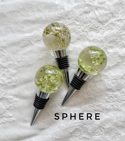 Bottle Stoppers Floral Preservation Keepsake - Add on item