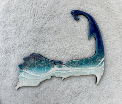Cape Cod Wall Art | Ocean Wave Resin Decor 4/9/26