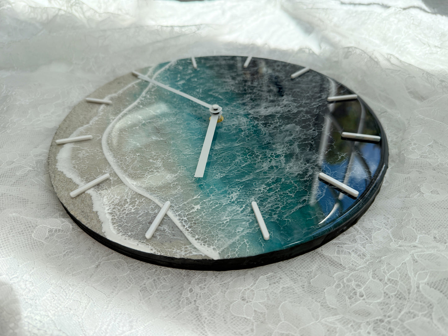 Ocean Wave Clock 9.8.25