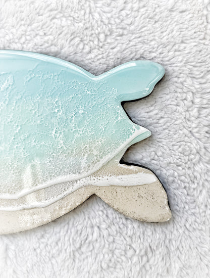 Sea Turtle Wall Art | Ocean Wave Resin Decor 4/9/26