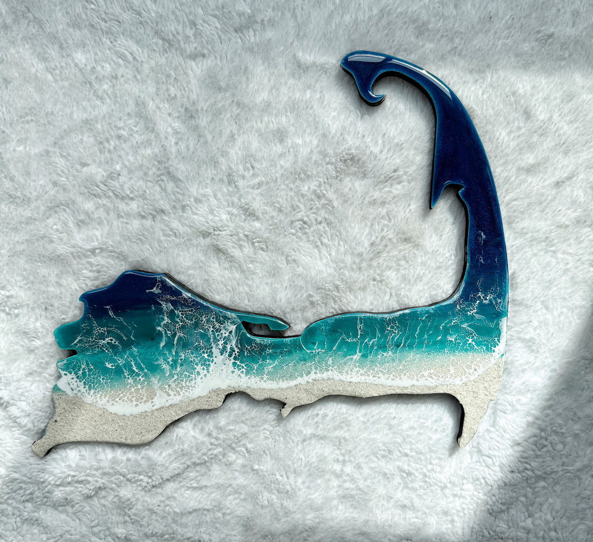 Cape Cod Wall Art | Ocean Wave Resin Decor 9/17/26