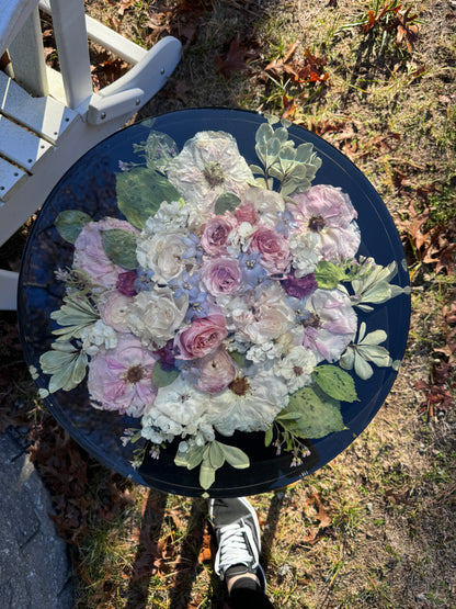 18" Table Floral Preservation Keepsake
