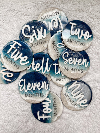 Baby Monthly Milestone Markers 9/17/26