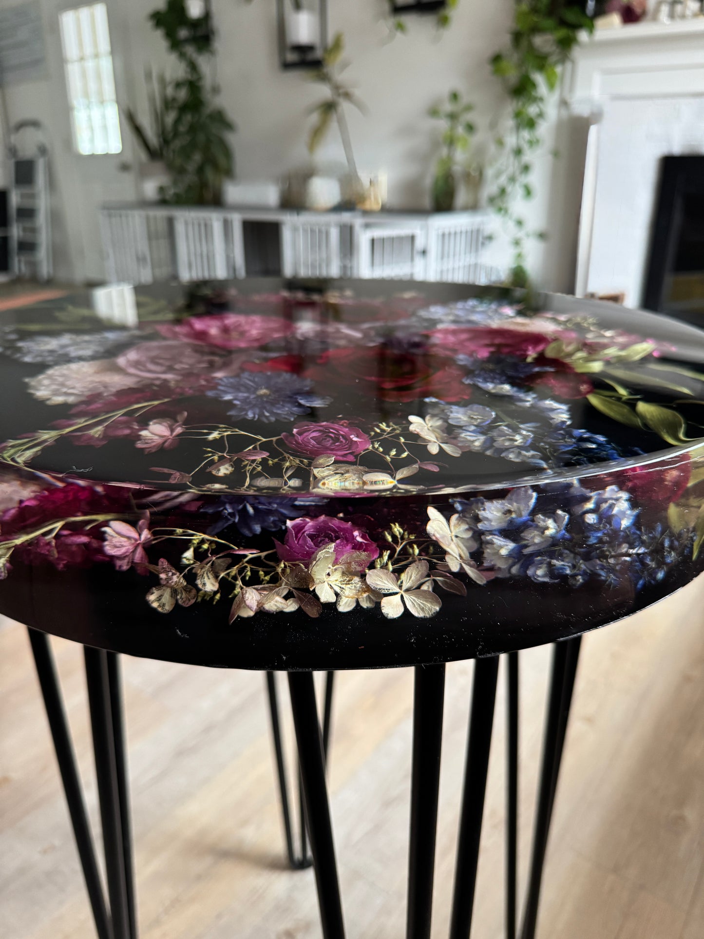 18" Table Floral Preservation Keepsake