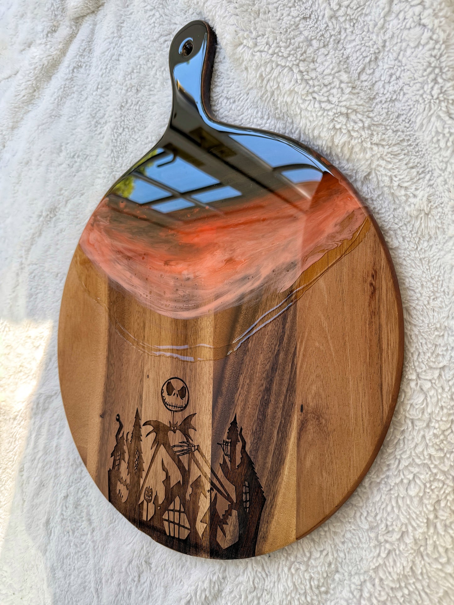 Halloween Cutting/Charcuterie Board - Acacia