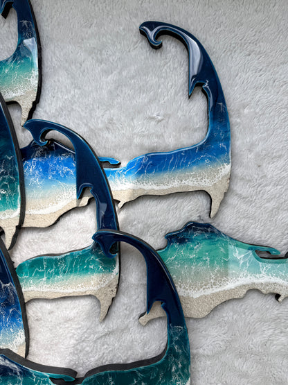 Cape Cod Wall Art | Ocean Wave Resin Decor 9/17/26
