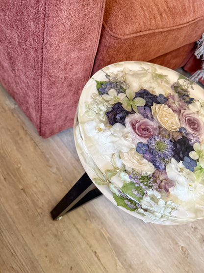 18" Table Floral Preservation Keepsake