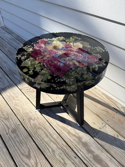 18" Table Floral Preservation Keepsake