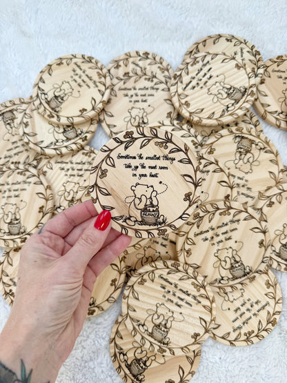 Custom Engraved Wooden Coasters