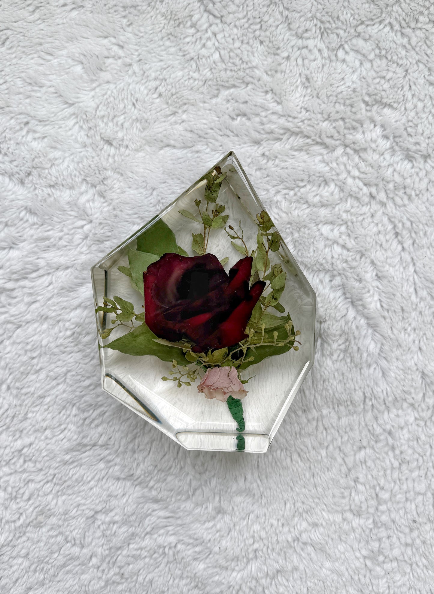 6” Gem Floral Preservation Keepsake - add on item