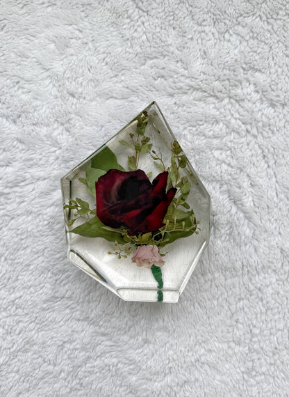 6” Gem Floral Preservation Keepsake - add on item