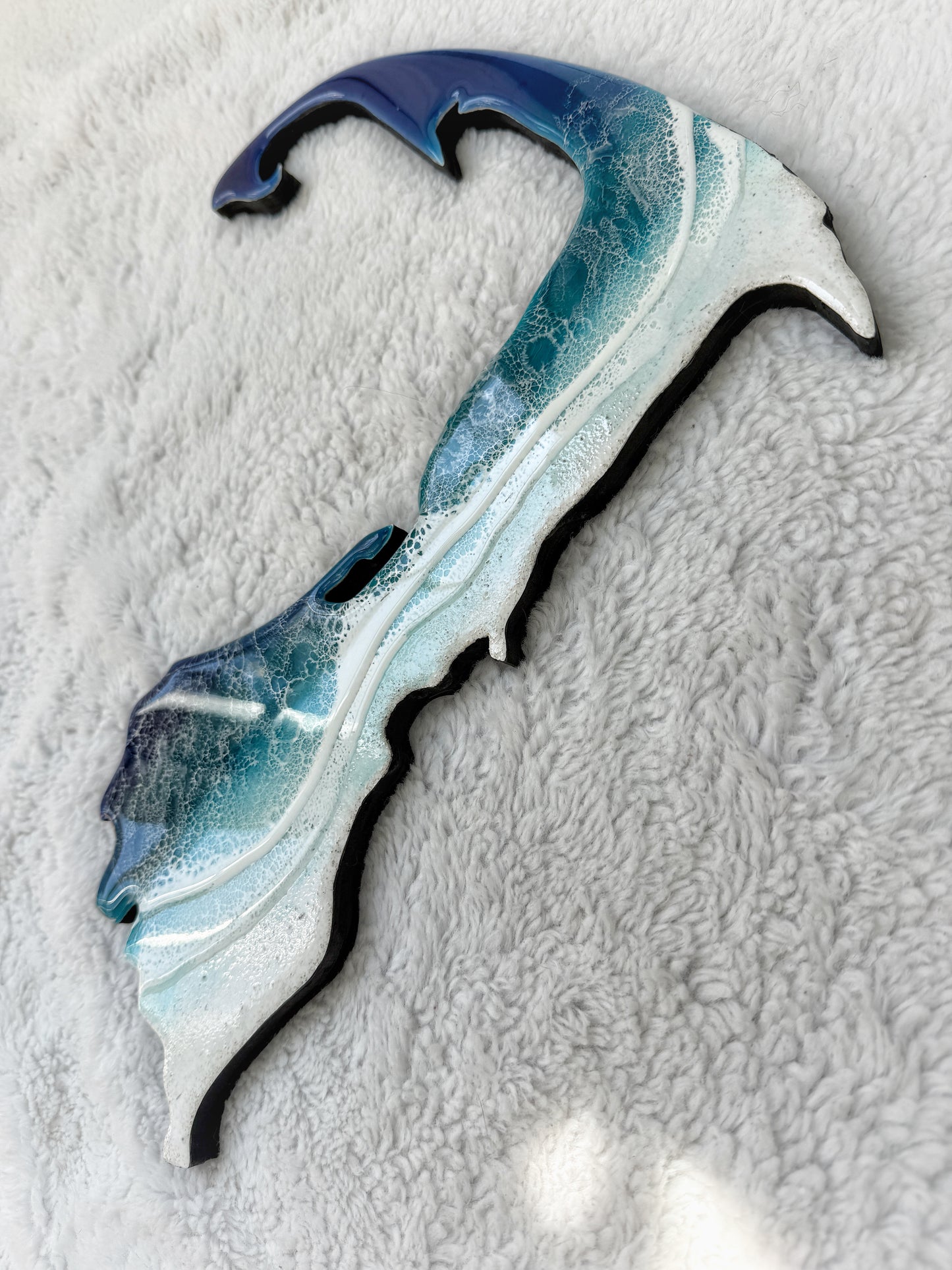 Cape Cod Wall Art | Ocean Wave Resin Decor 4/9/26