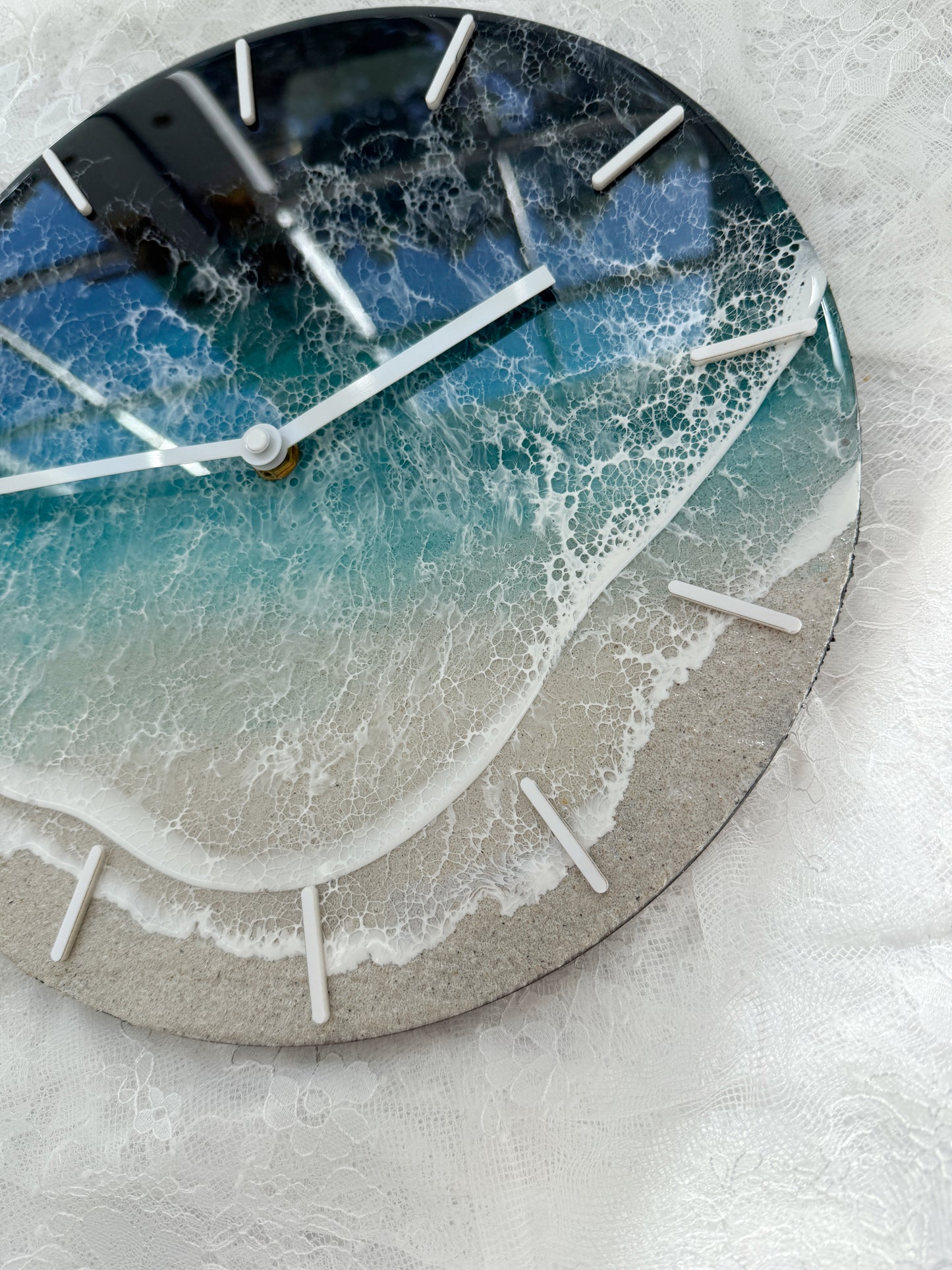 Ocean Wave Clock 9.8.25