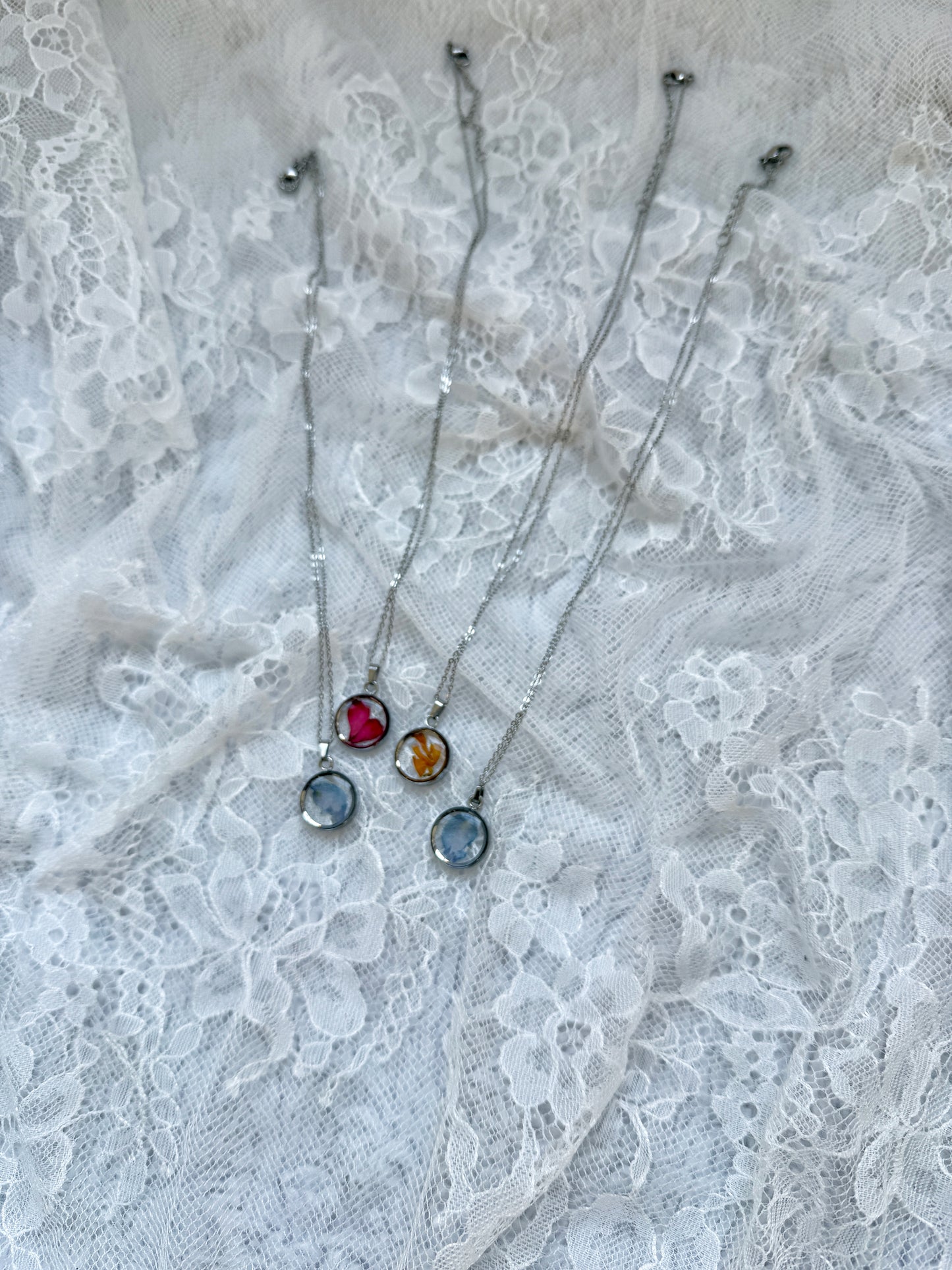 Necklace Floral Preservation Keepsake - Add on item