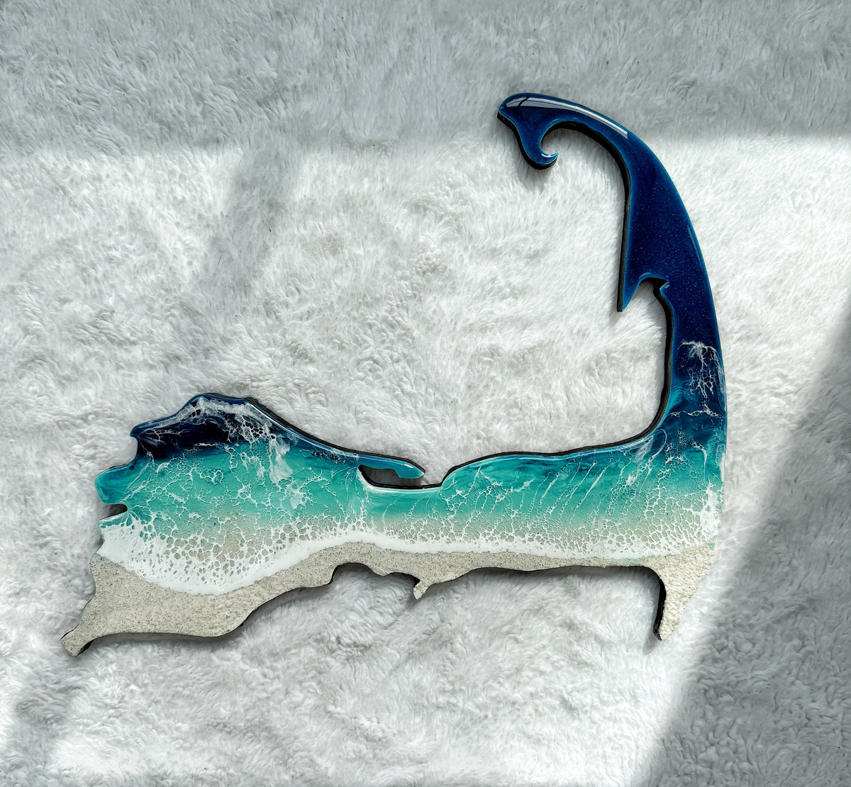 Cape Cod Wall Art | Ocean Wave Resin Decor 9/17/26