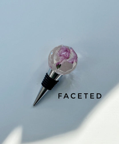 Bottle Stoppers Floral Preservation Keepsake - Add on item